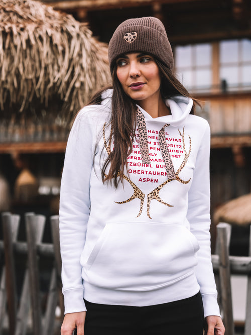 Hoodie "Leopard Après Club"