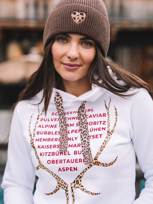 Hoodie "Leopard Après Club"