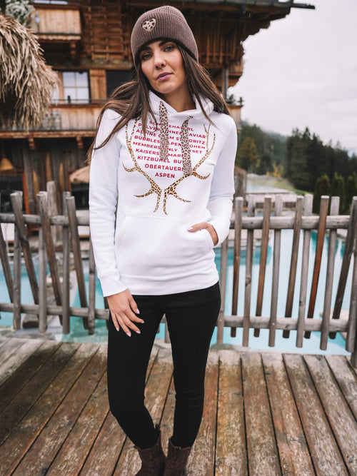 Hoodie "Leopard Après Club"