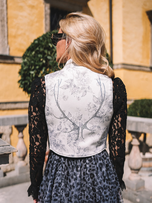 Gilet „Floral Rebel“