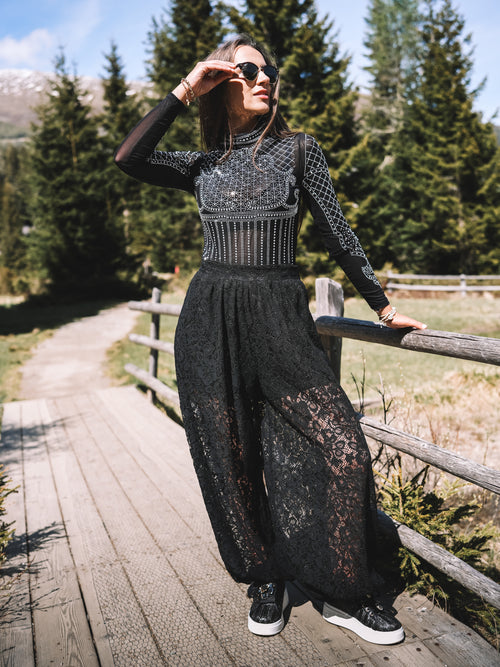 Spitzenhose „Noir Muse“