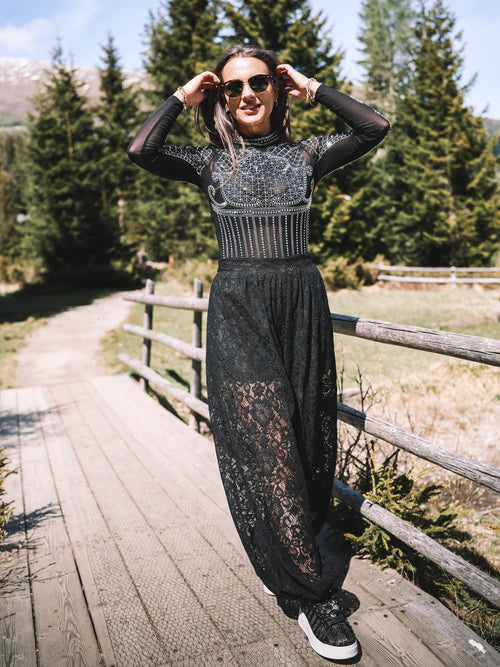 Spitzenhose „Noir Muse“