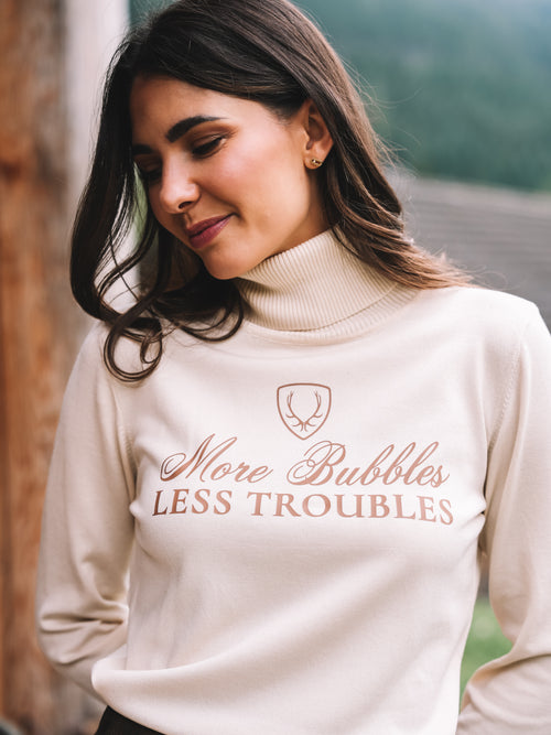 Rollkragenpullover "More Bubbles"