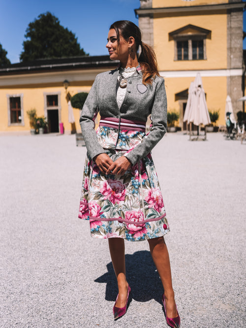 Blazer „Wilde Bergrose“