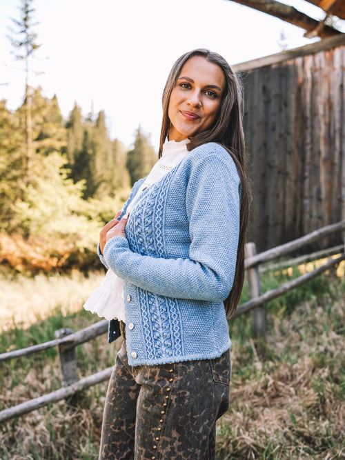 Strickjacke „Alpine Sky“