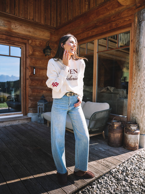 Boxy Pulli "Alpen Schickeria"