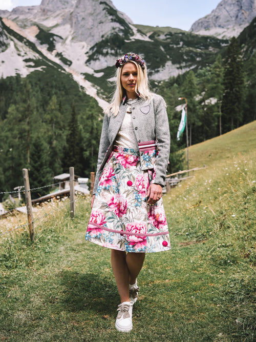 Blazer „Wilde Bergrose“