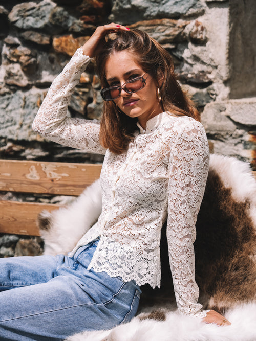 Spitzenbluse „Lace Affair“