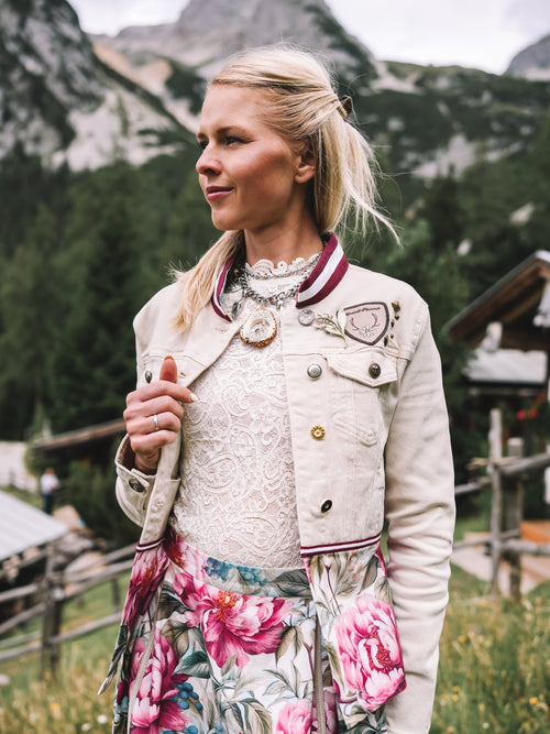 Jeansjacke „Bergromanze“