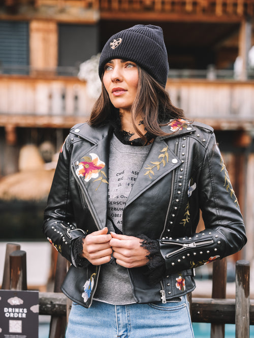 Lederjacke "Alpine Wildheart"