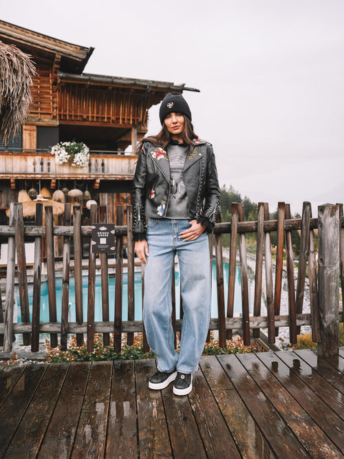 Lederjacke "Alpine Wildheart"