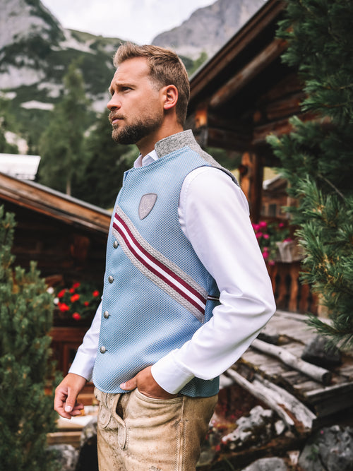 Gilet „Alpenhimmel“