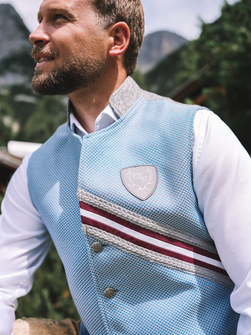 Gilet „Alpenhimmel“