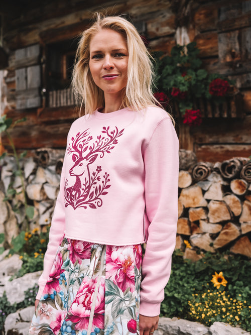 Boxy Pulli „Hirsch Dame“