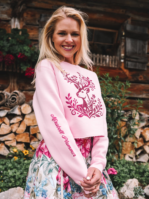 Boxy Pulli „Hirsch Dame“