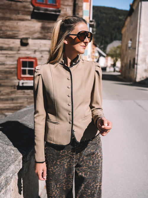 Blazer „Alpine Beige Affair“
