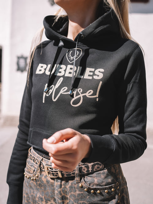 Boxy Hoodie „Gold Bubble“