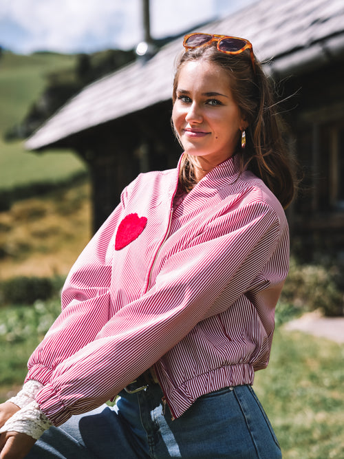 College Jacke „Fräulein Wichtig“