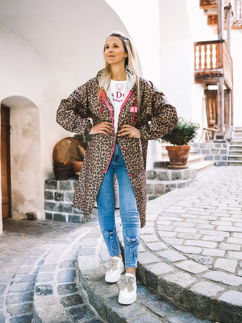 Regenmantel „Pink Leo“