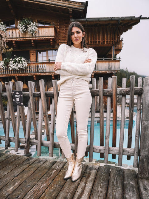 Jeans "Alpine Ivory"