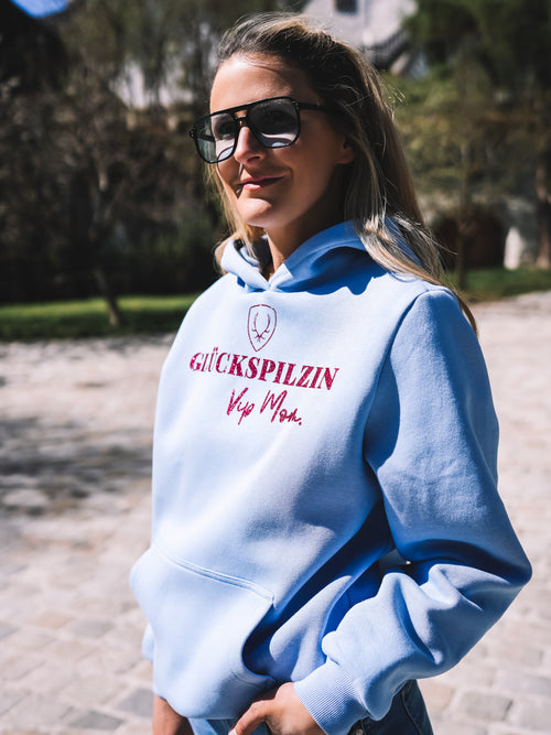 Hoody "Glückspilzin"