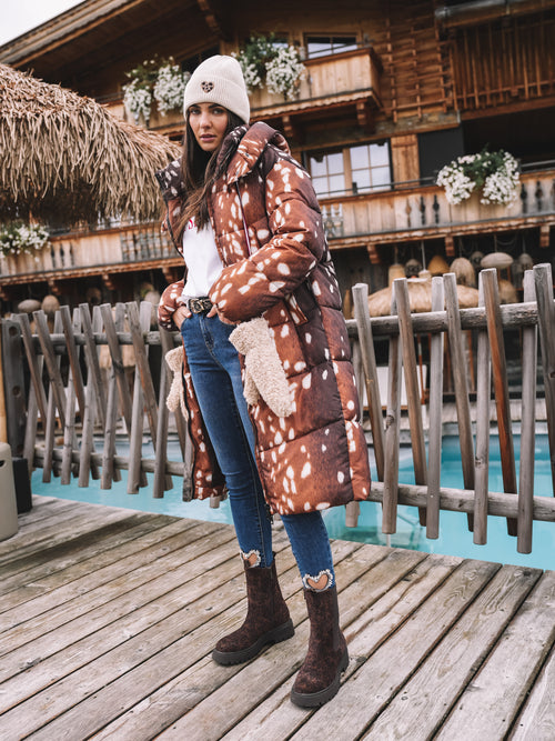 Puffermantel "Wild Fawn"