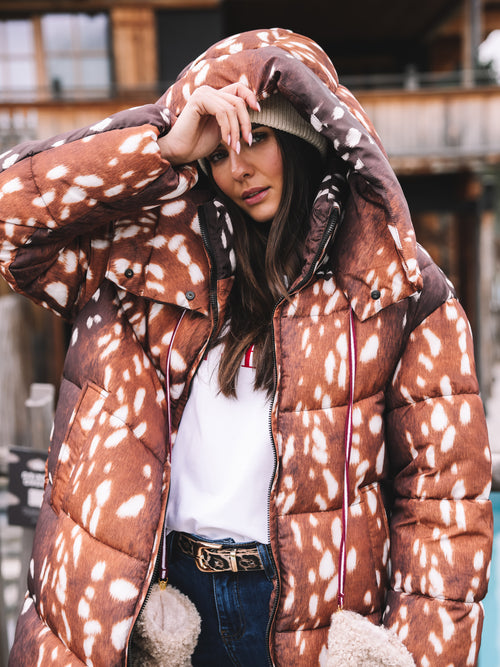 Puffermantel "Wild Fawn"