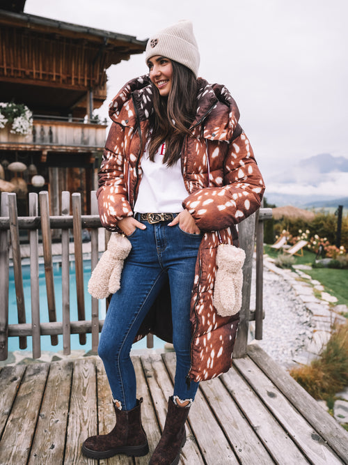 Puffermantel "Wild Fawn"