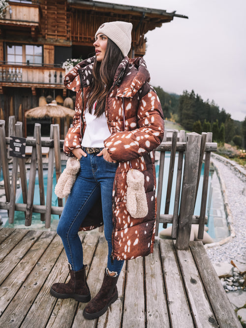 Puffermantel "Wild Fawn"