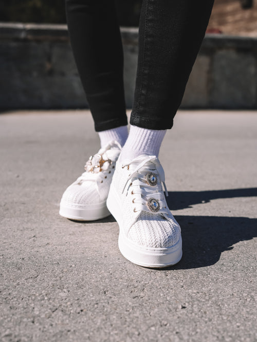 Sneakers „Blanc Couture“