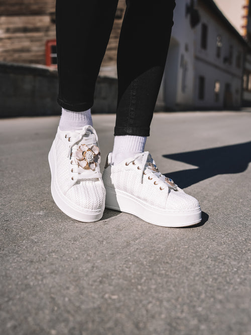 Sneakers „Blanc Couture“