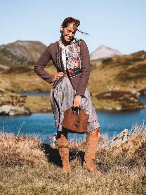 Tasche "Mocha Velvet"