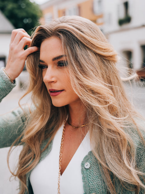 Strickjacke "Alpenminze"