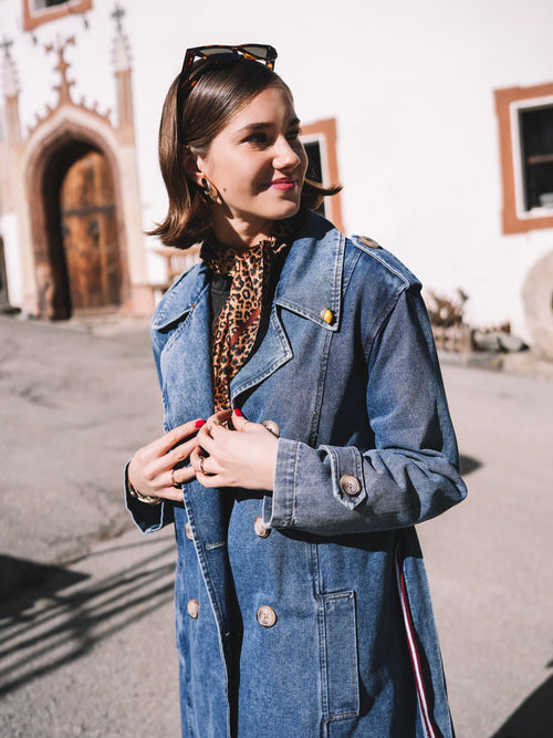 Tuch „Amber Leopard“