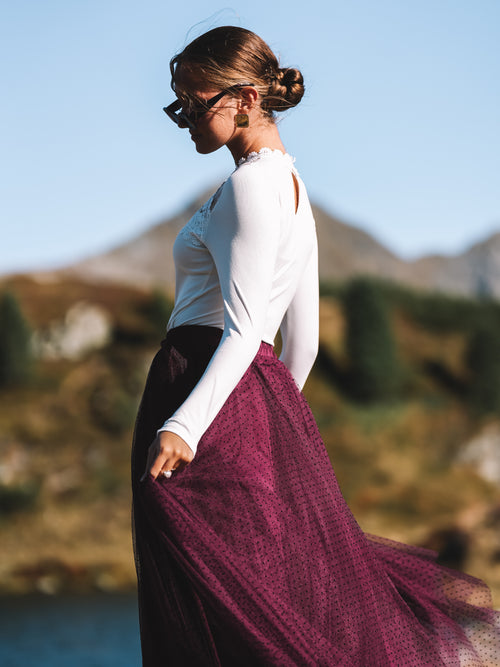 Tüllrock „Berry Whisper“