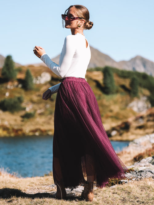 Tüllrock „Berry Whisper“