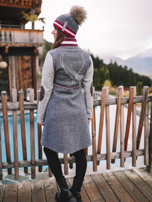 Handstrickmütze "Alpine Seele"