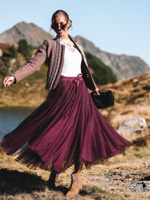 Tüllrock „Berry Whisper“