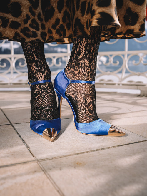Pumps "Blue Temptation"