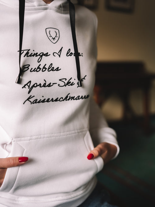 Hoodie "Alpine Love List"
