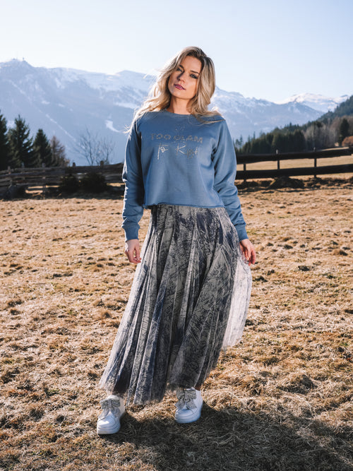 Boxy Pulli „Frozen Shine“