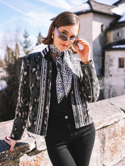 Jacke „Leo Glam Noir“