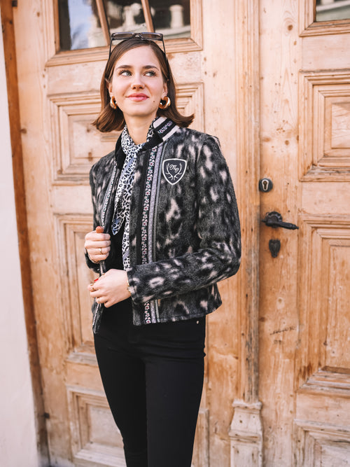 Jacke „Leo Glam Noir“