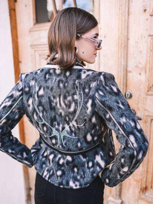 Jacke „Leo Glam Noir“