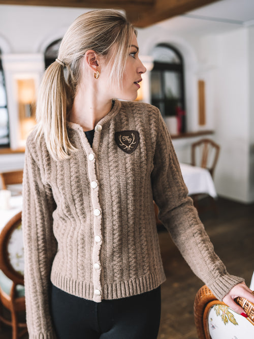 Strickjacke "Herz der Alpen"