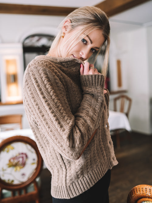 Strickjacke "Herz der Alpen"