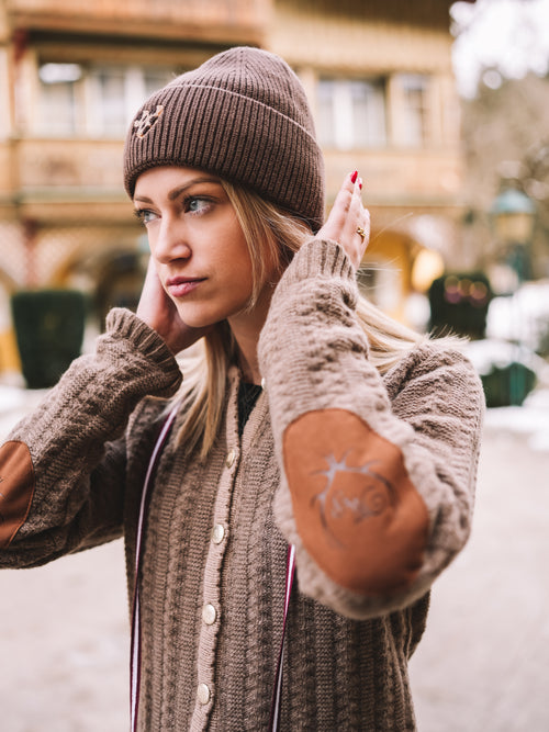 Strickjacke "Herz der Alpen"