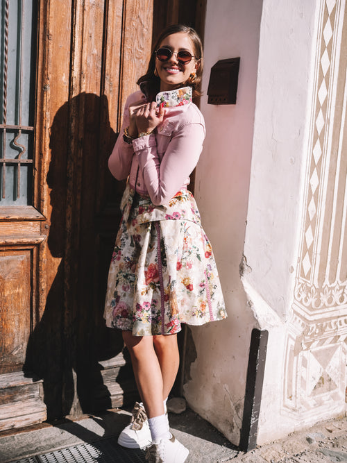 Jeansjacke „Rose Romantic“