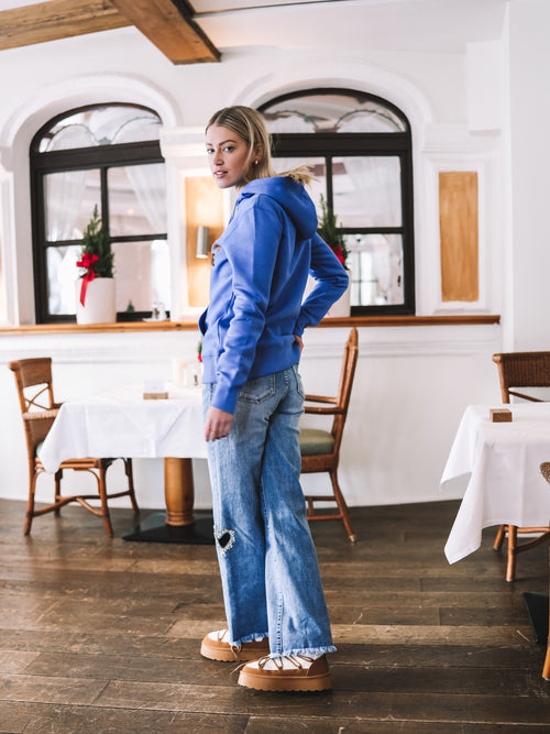 Hoodie "Let it rain Champagne"