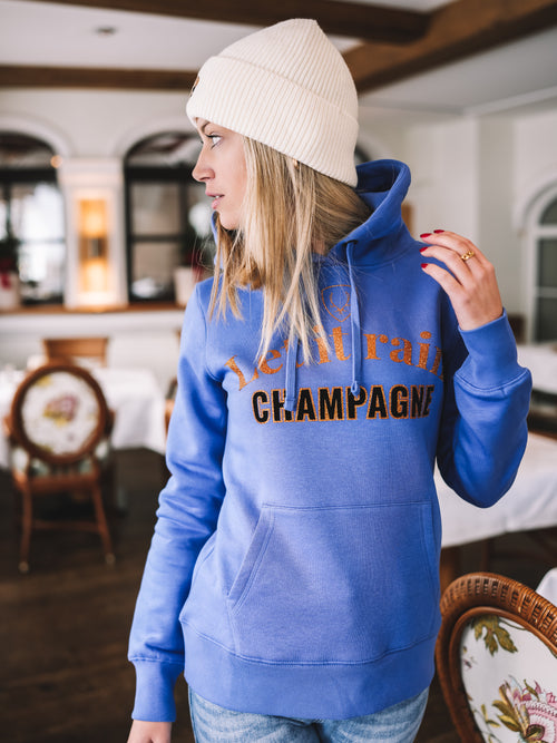 Hoodie "Let it rain Champagne"